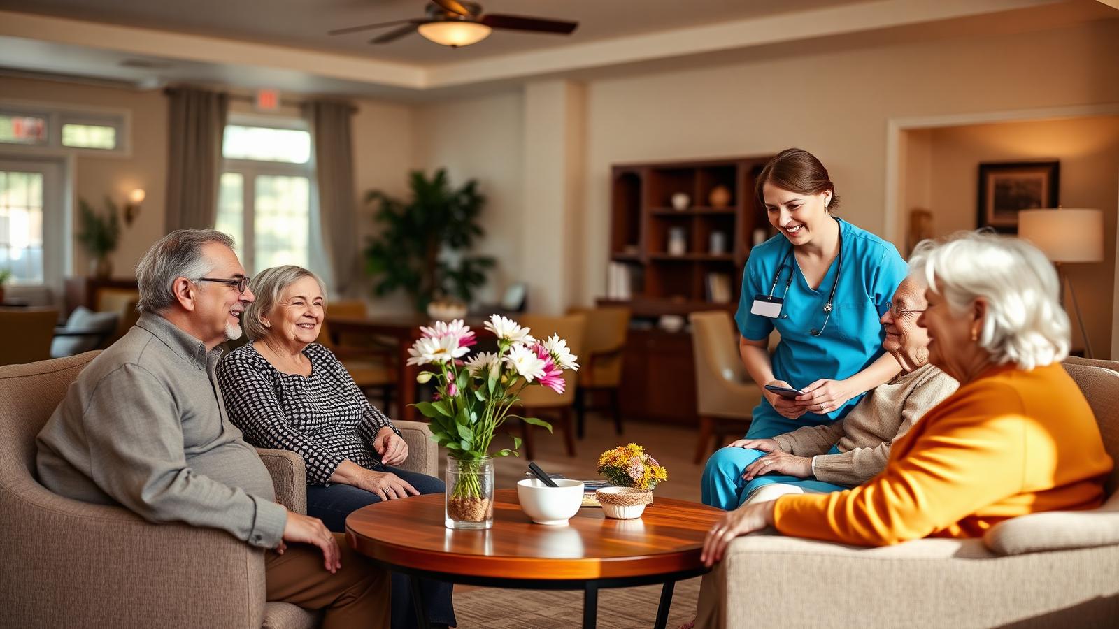 Assisted Living Facilities: professional setting representing industry-leading assisted living community work.