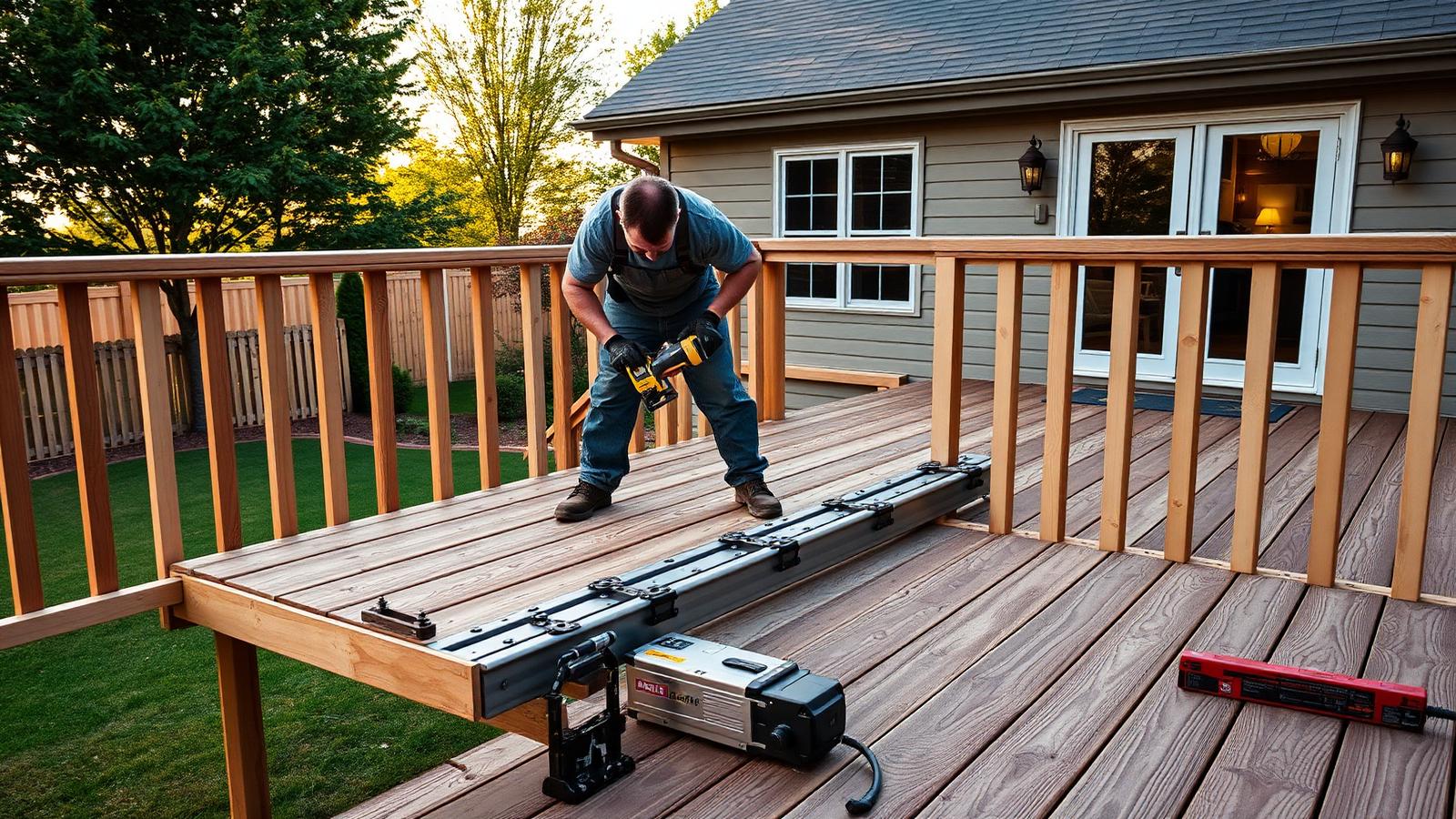 Deck Builders: professional setting representing industry-leading deck builder work.