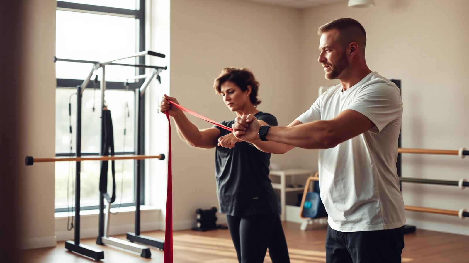 Physical Therapy Clinics: professional setting representing industry-leading physical therapy clinic work.